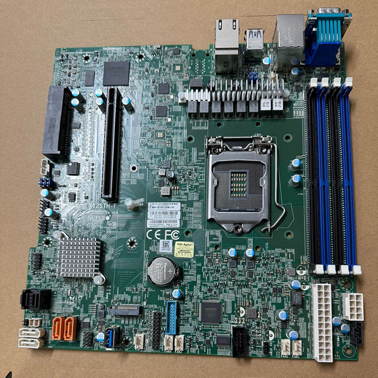 Supermicro X12STH-F Motherboard | Xeon E-2300 LGA 1200 | Micro-ATX Server